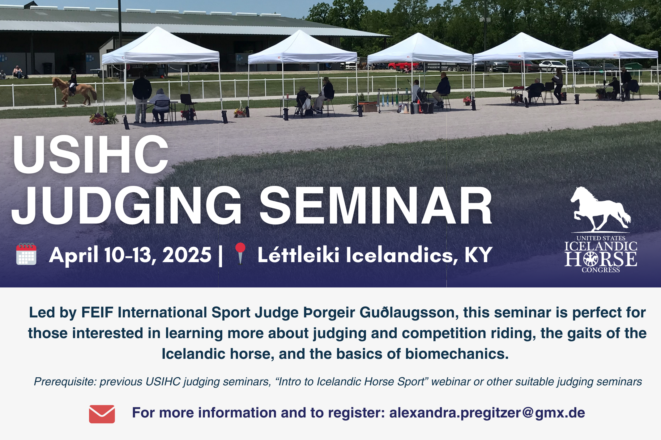 USIHC Judging Seminar ad